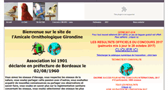 Desktop Screenshot of aogirondine.fr